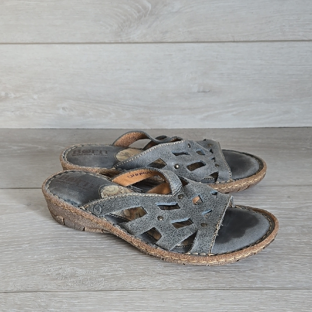 Born Women Leather Women's Sandals Shoes Sz 7